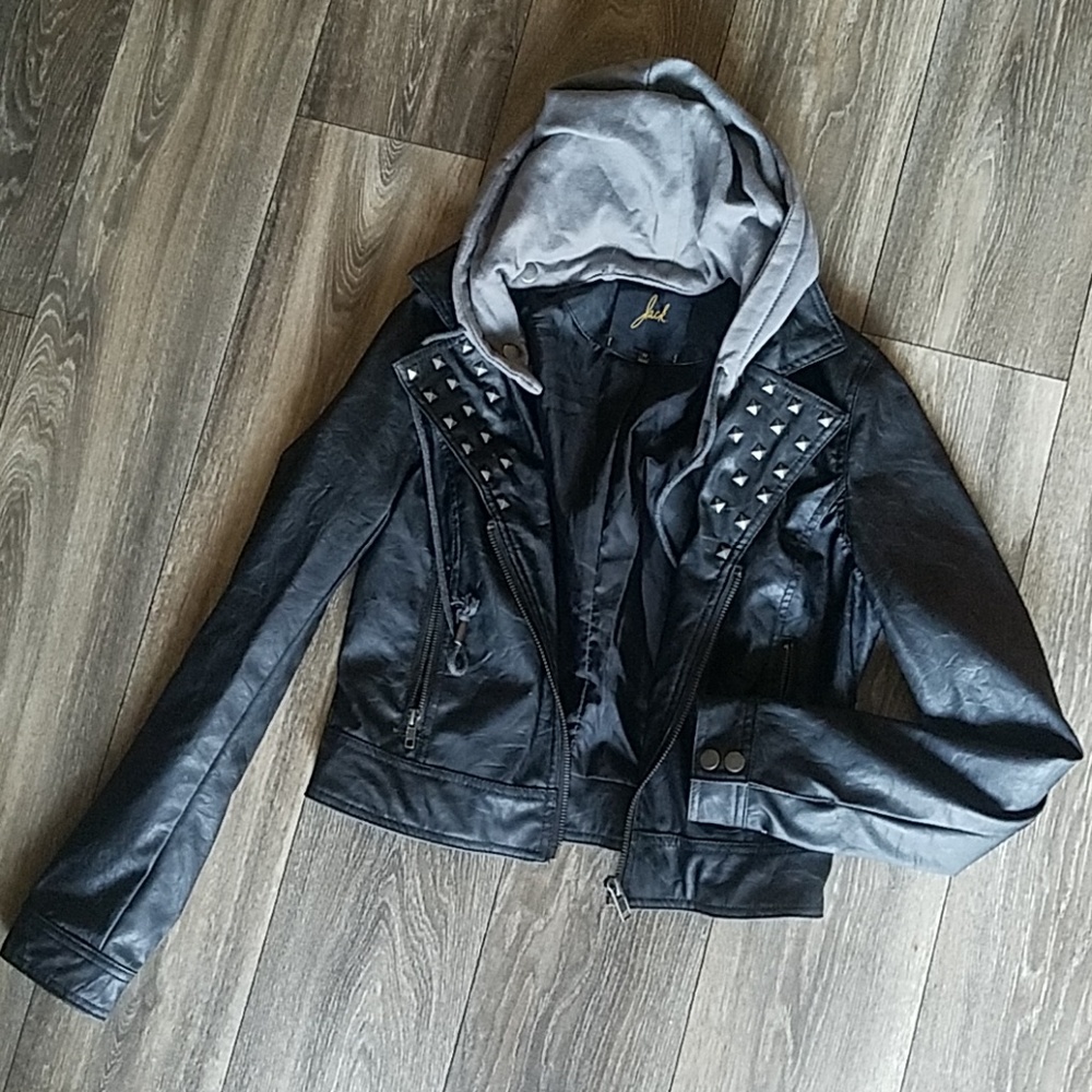 Badass faux leather jacket
